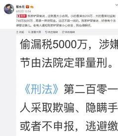 明星偷税爆料视频大全最新